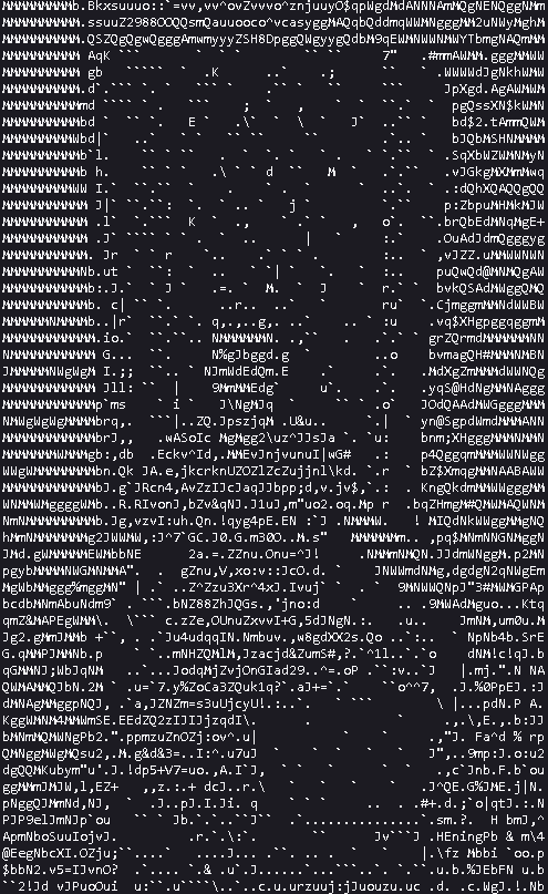 WebbyBoy ASCII